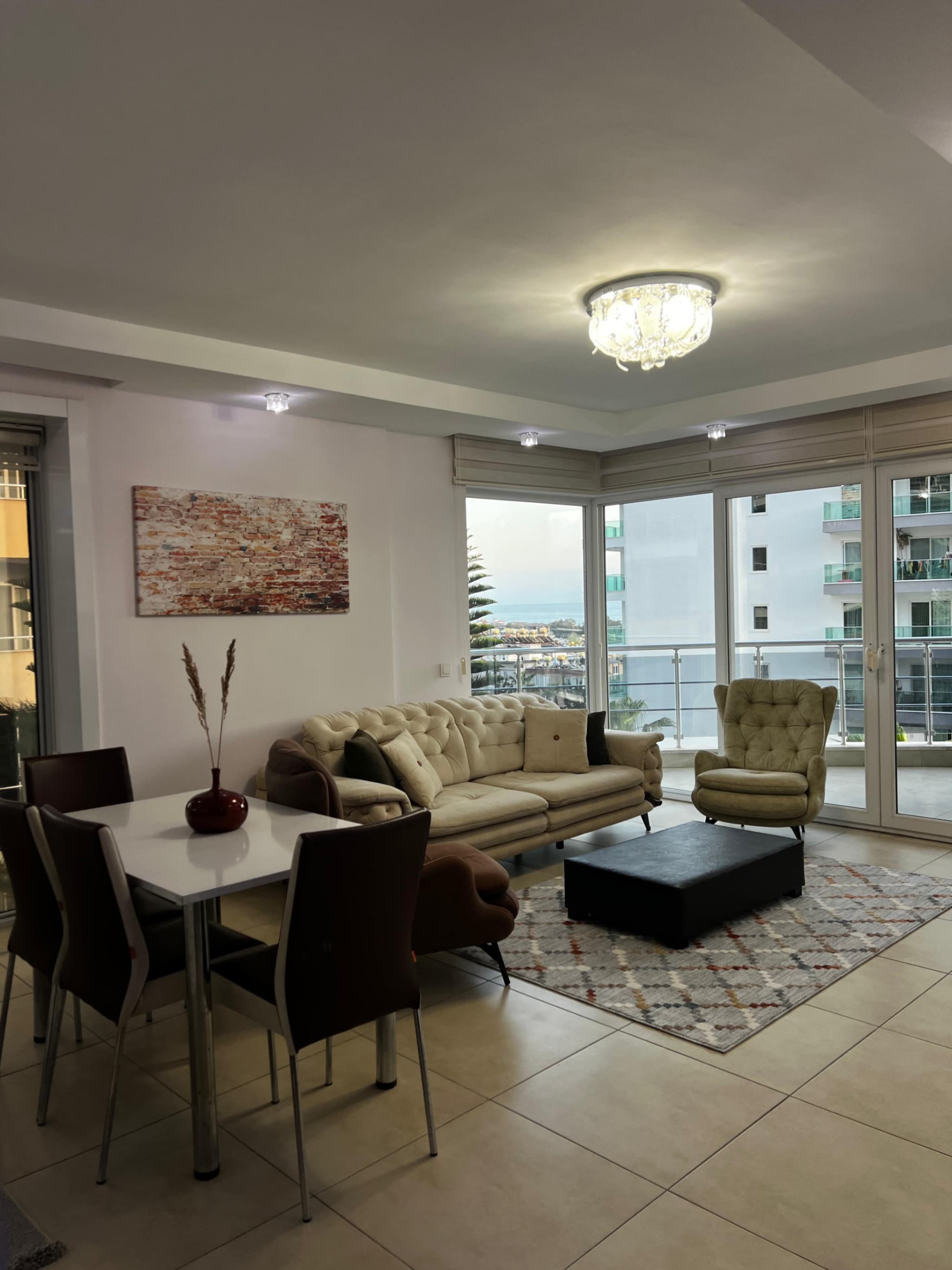 ALANYA CİKCİLLİ DE 2+1 EŞYALI KİRALIK DAİRE